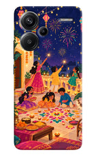 Diwali Night Redmi Note 13 Pro+ 5G Hard Case Back Cover by Casekaro
