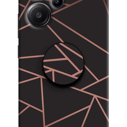 Geometric Pattern Redmi Note 13 Pro+ 5G Pop Case by Casekaro
