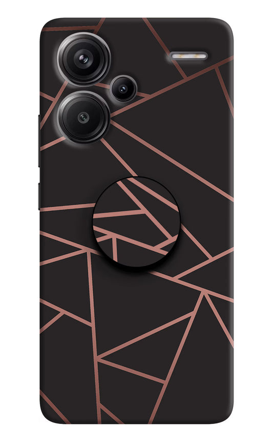Geometric Pattern Redmi Note 13 Pro+ 5G Pop Case by Casekaro