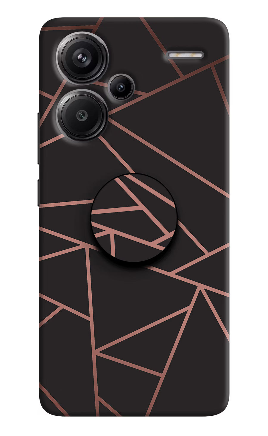 Geometric Pattern Redmi Note 13 Pro+ 5G Pop Case, Hard case