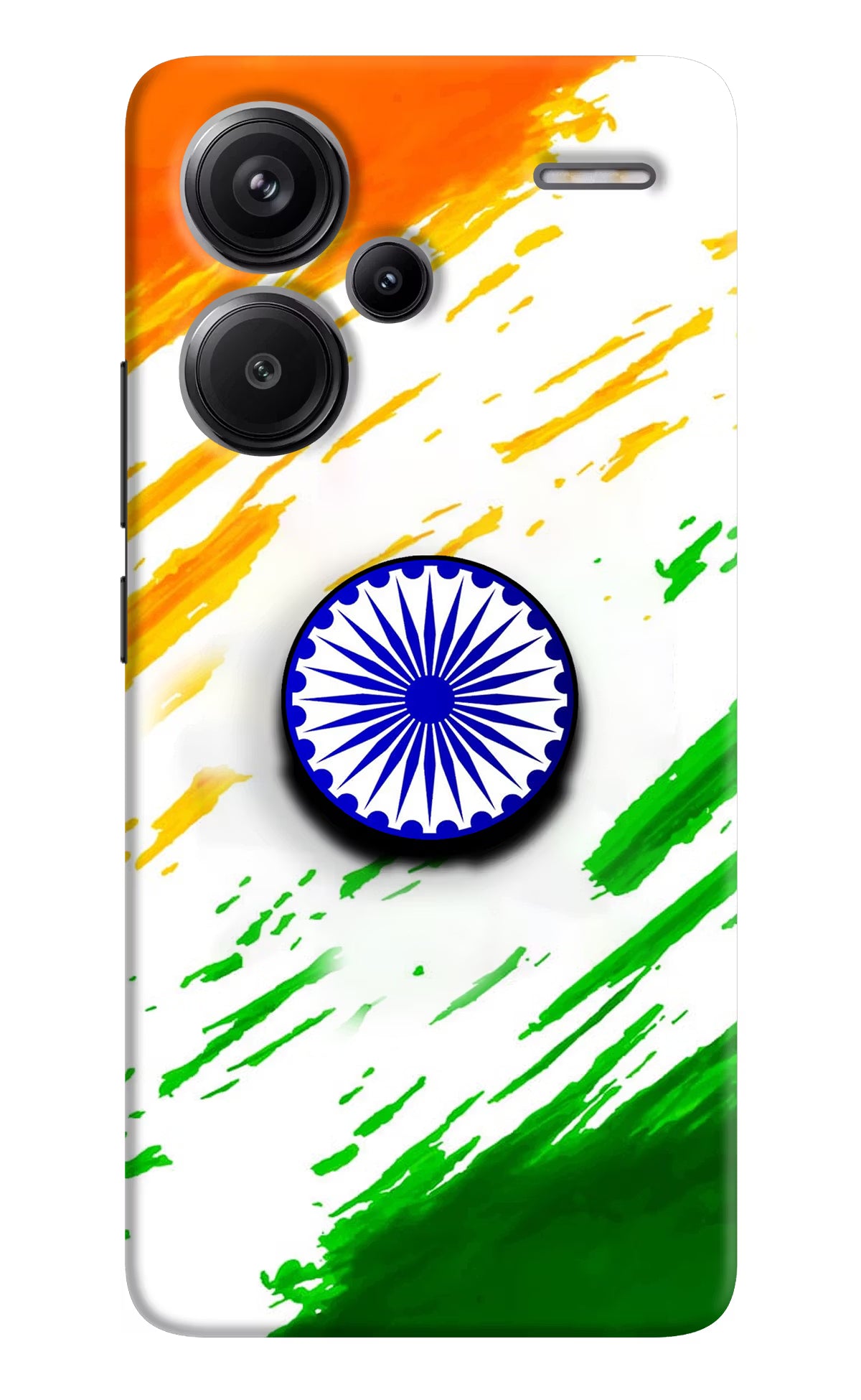 Indian Flag Ashoka Chakra Redmi Note 13 Pro+ 5G Pop Case by Casekaro