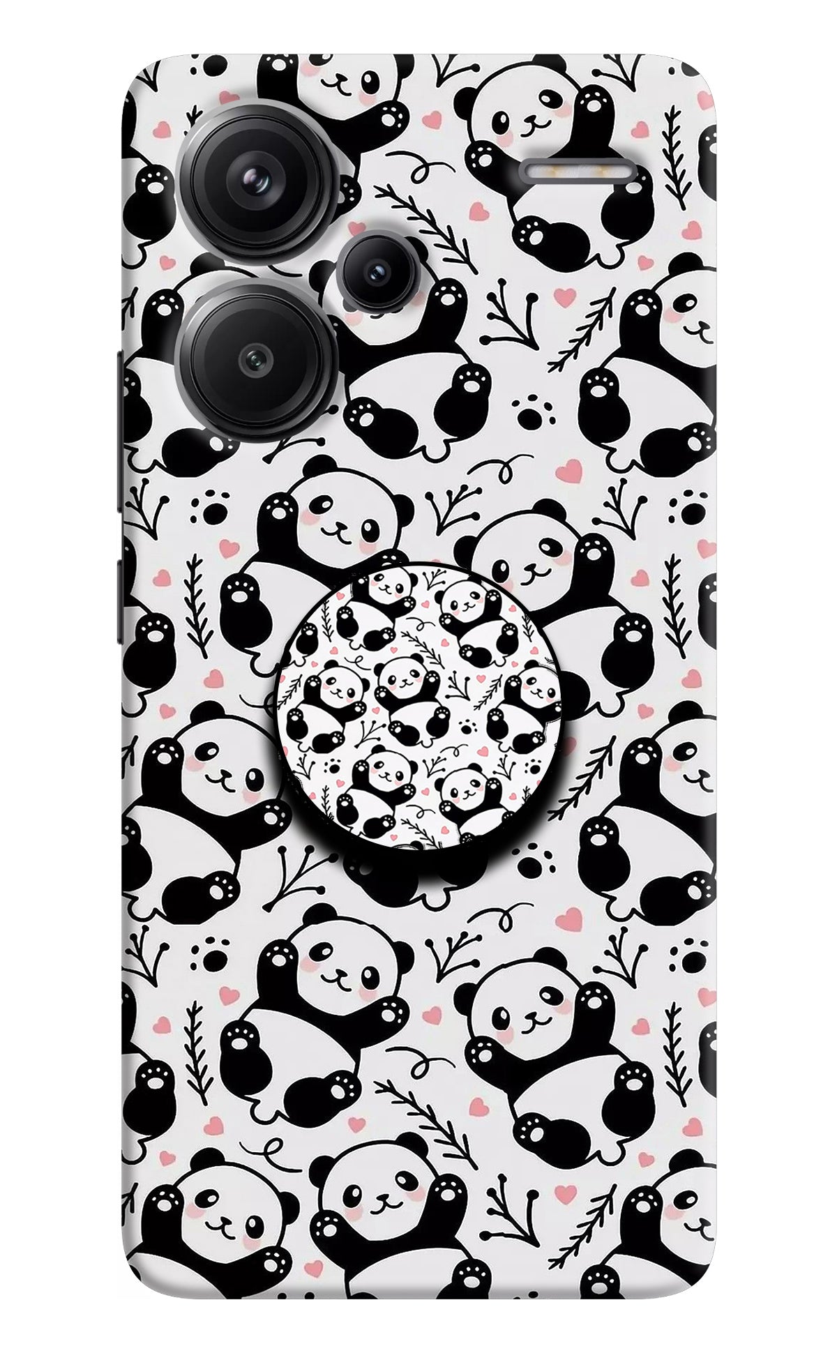 Cute Panda Redmi Note 13 Pro+ 5G Pop Case