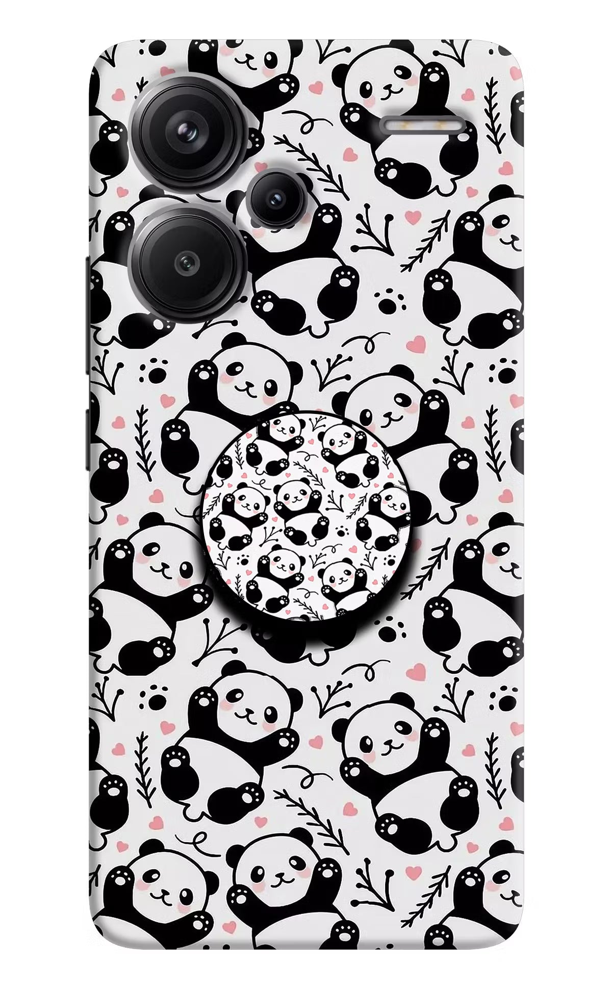 Cute Panda Redmi Note 13 Pro+ 5G Pop Case by Casekaro