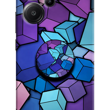 Cubic Abstract Redmi Note 13 Pro+ 5G Pop Case by Casekaro