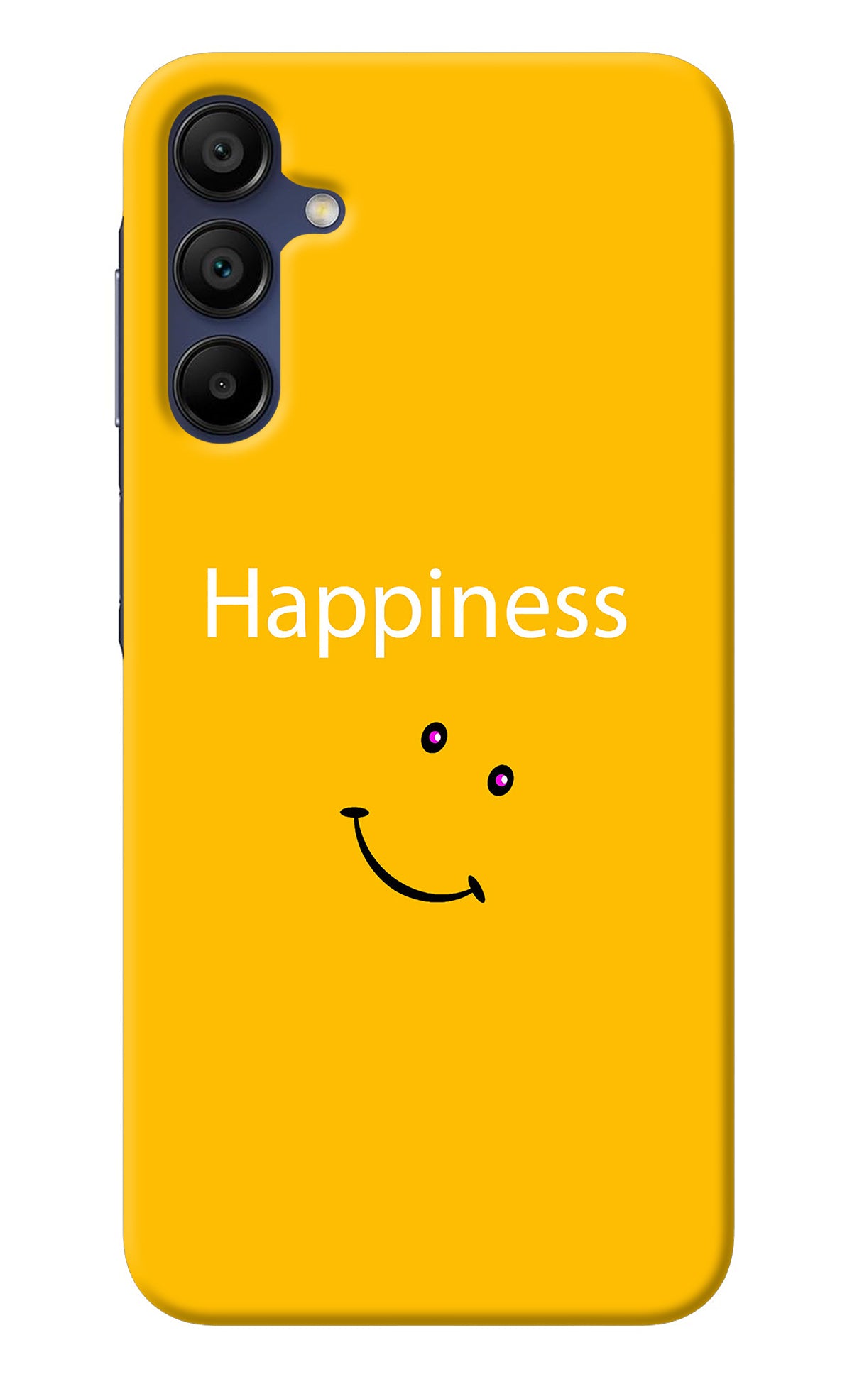 Happiness With Smiley Samsung A15 5G Back Cover