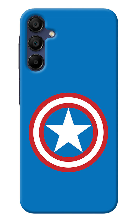 Captain America Logo Samsung A15 5G Back Cover