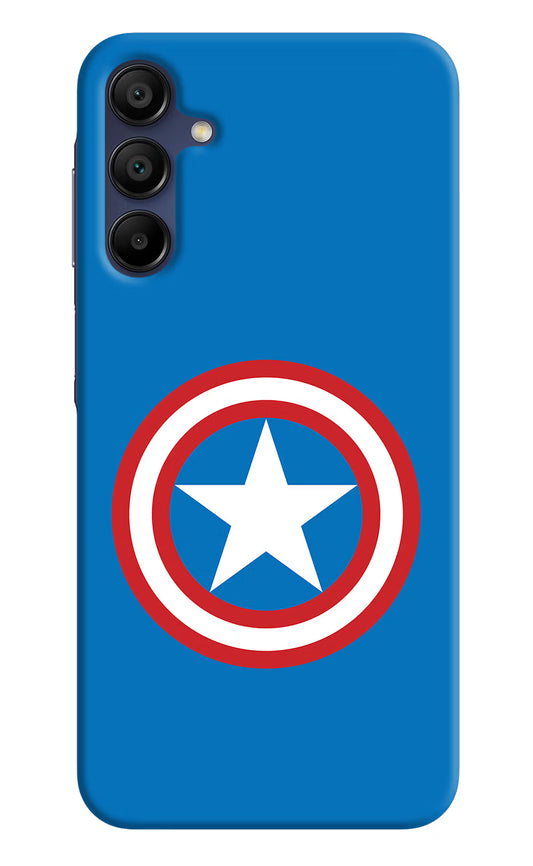 Captain America Logo Samsung A15 5G Hard Case Back Cover by Casekaro