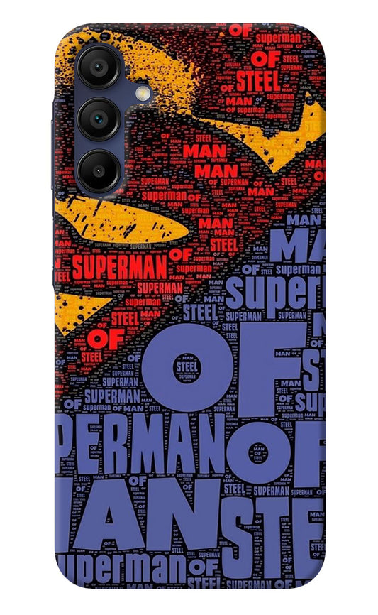 Superman Samsung A15 5G Back Cover