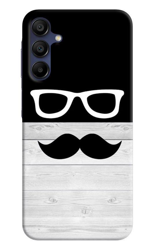 Mustache Samsung A15 5G Hard Case Back Cover by Casekaro