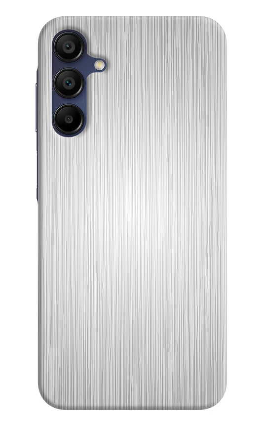 Wooden Grey Texture Samsung A15 5G Hard Case Back Cover by Casekaro