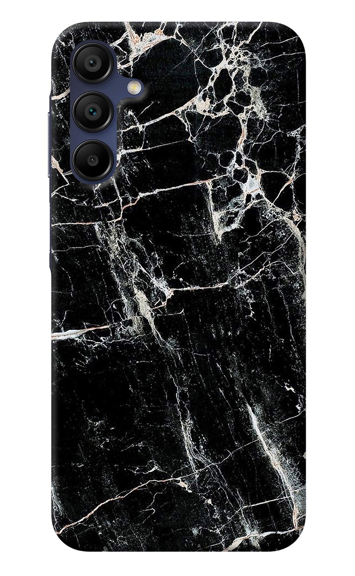 Black Marble Texture Samsung A15 5G Back Cover