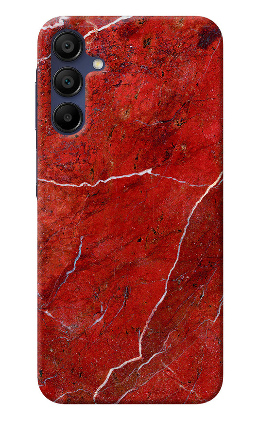 Red Marble Design Samsung A15 5G Back Cover