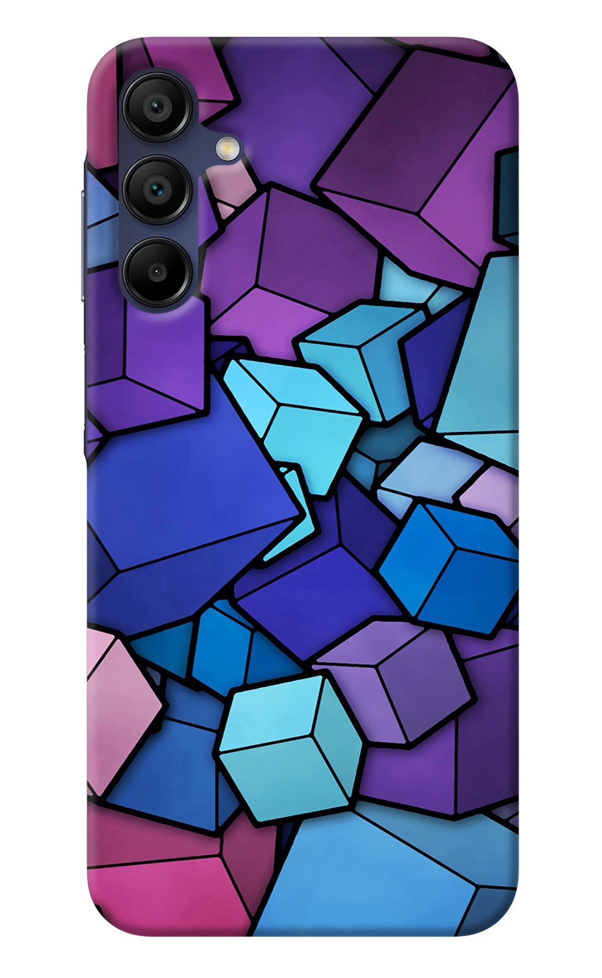 Cubic Abstract Samsung A15 5G Back Cover