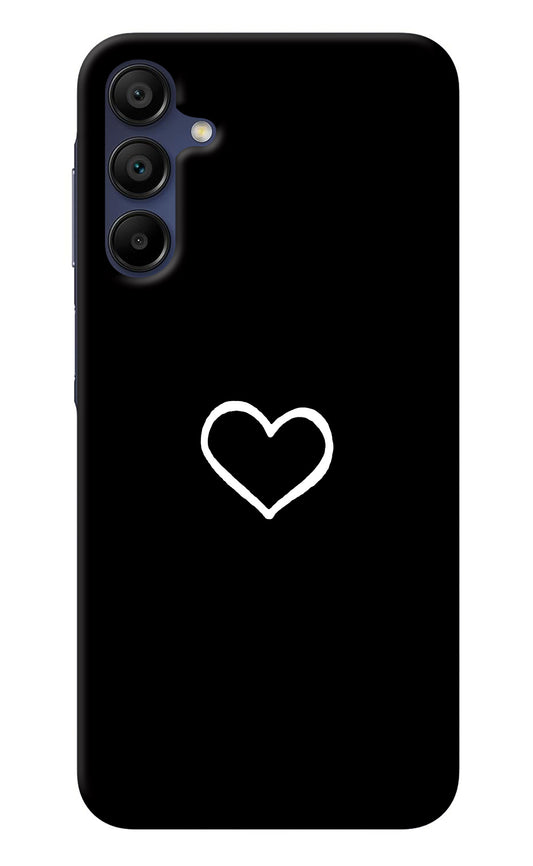 Heart Samsung A15 5G Back Cover