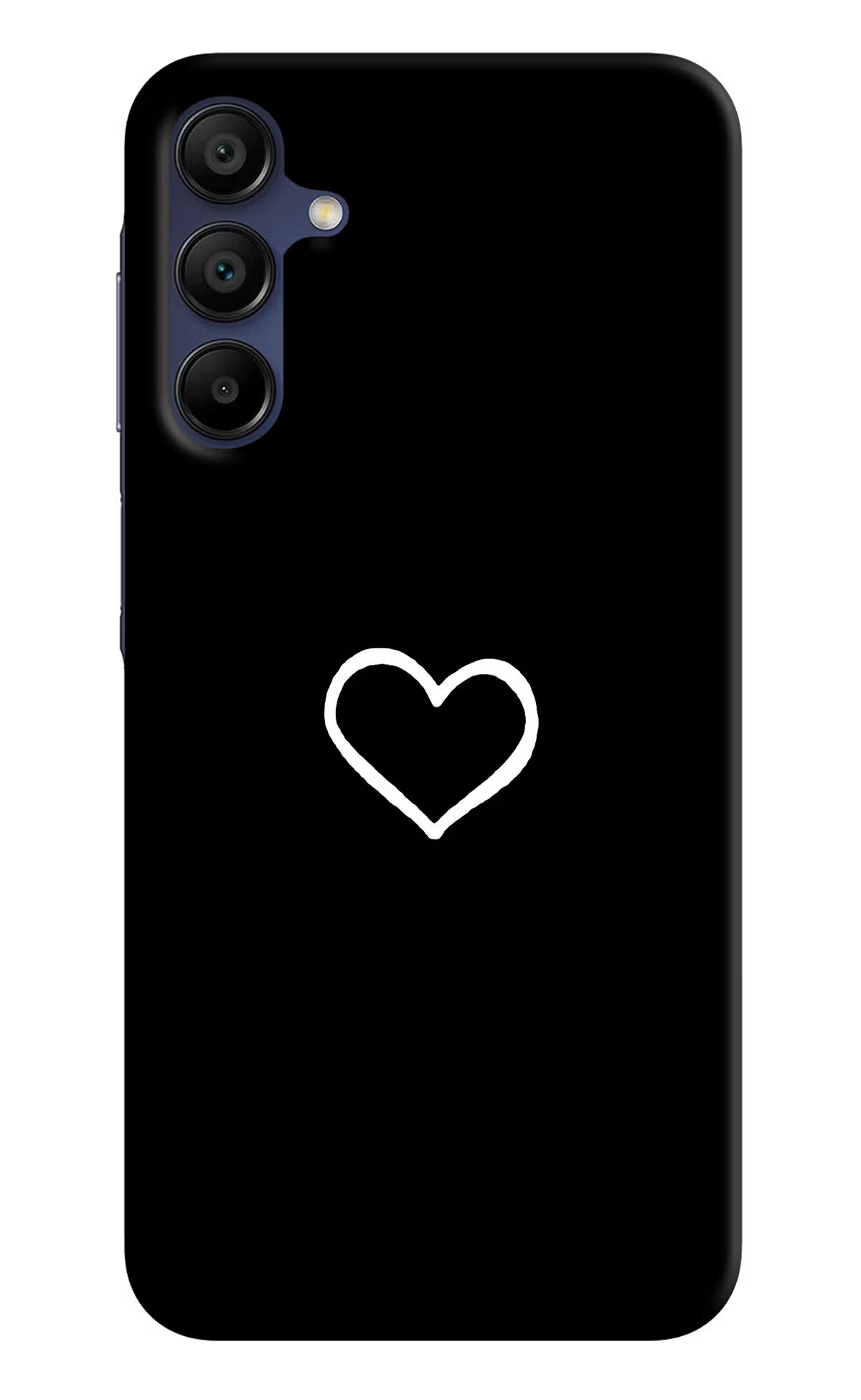 Heart Samsung A15 5G Hard Case Back Cover by Casekaro