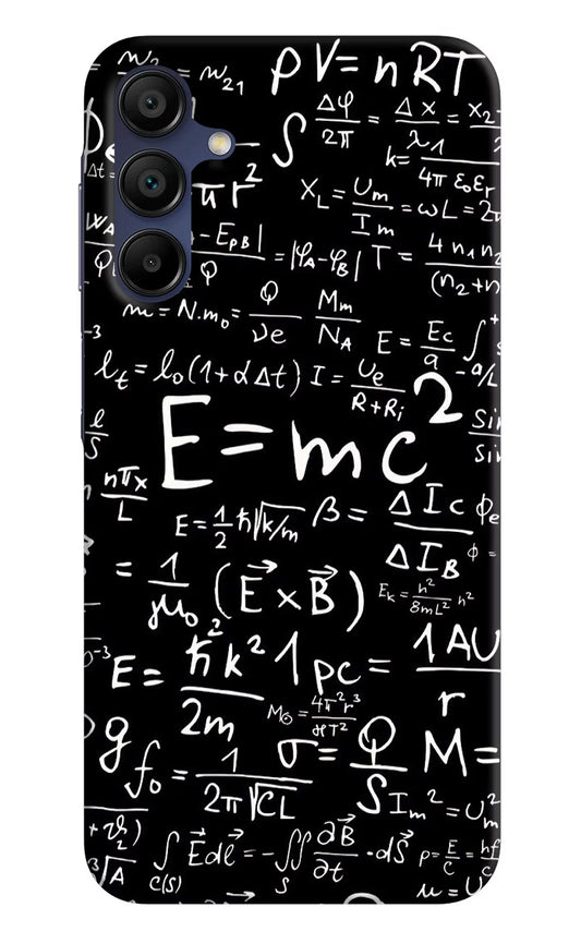 Physics Formula Samsung A15 5G Hard Case Back Cover by Casekaro