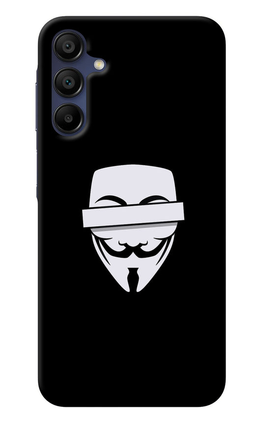 Anonymous Face Samsung A15 5G Back Cover