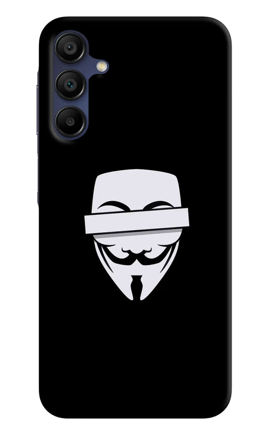 Anonymous Face Samsung A15 5G Hard Case Back Cover by Casekaro