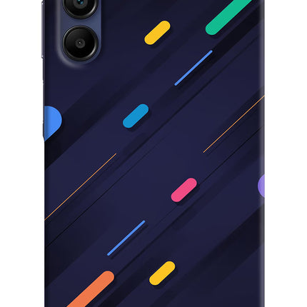 Abstract Design Samsung A15 5G Hard Case Back Cover by Casekaro