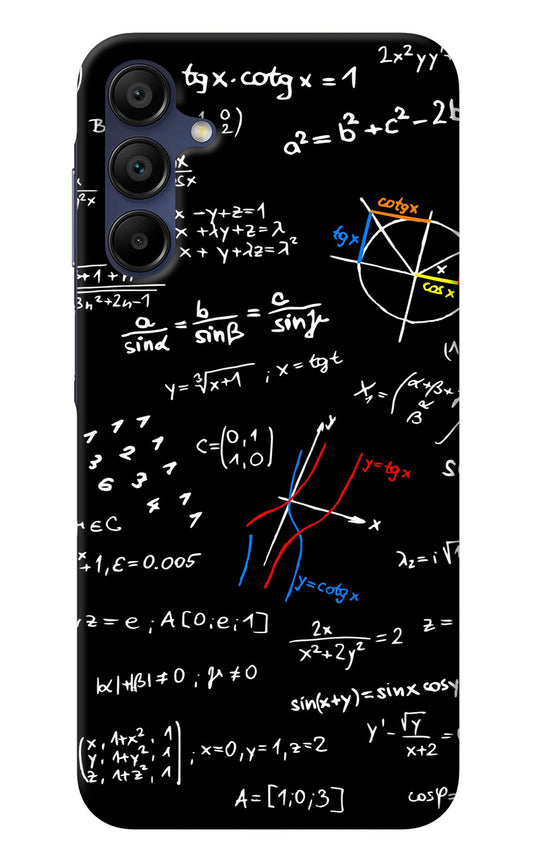 Mathematics Formula Samsung A15 5G Back Cover