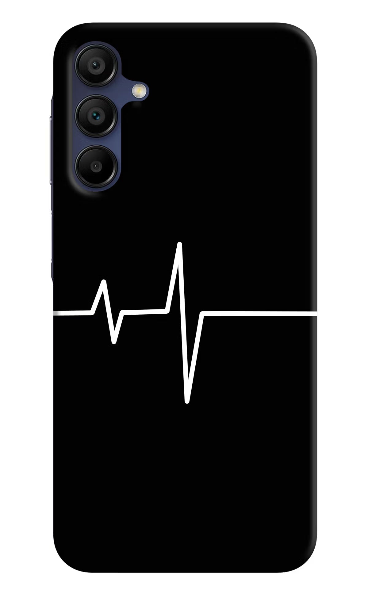 Heart Beats Samsung A15 5G Hard Case Back Cover by Casekaro