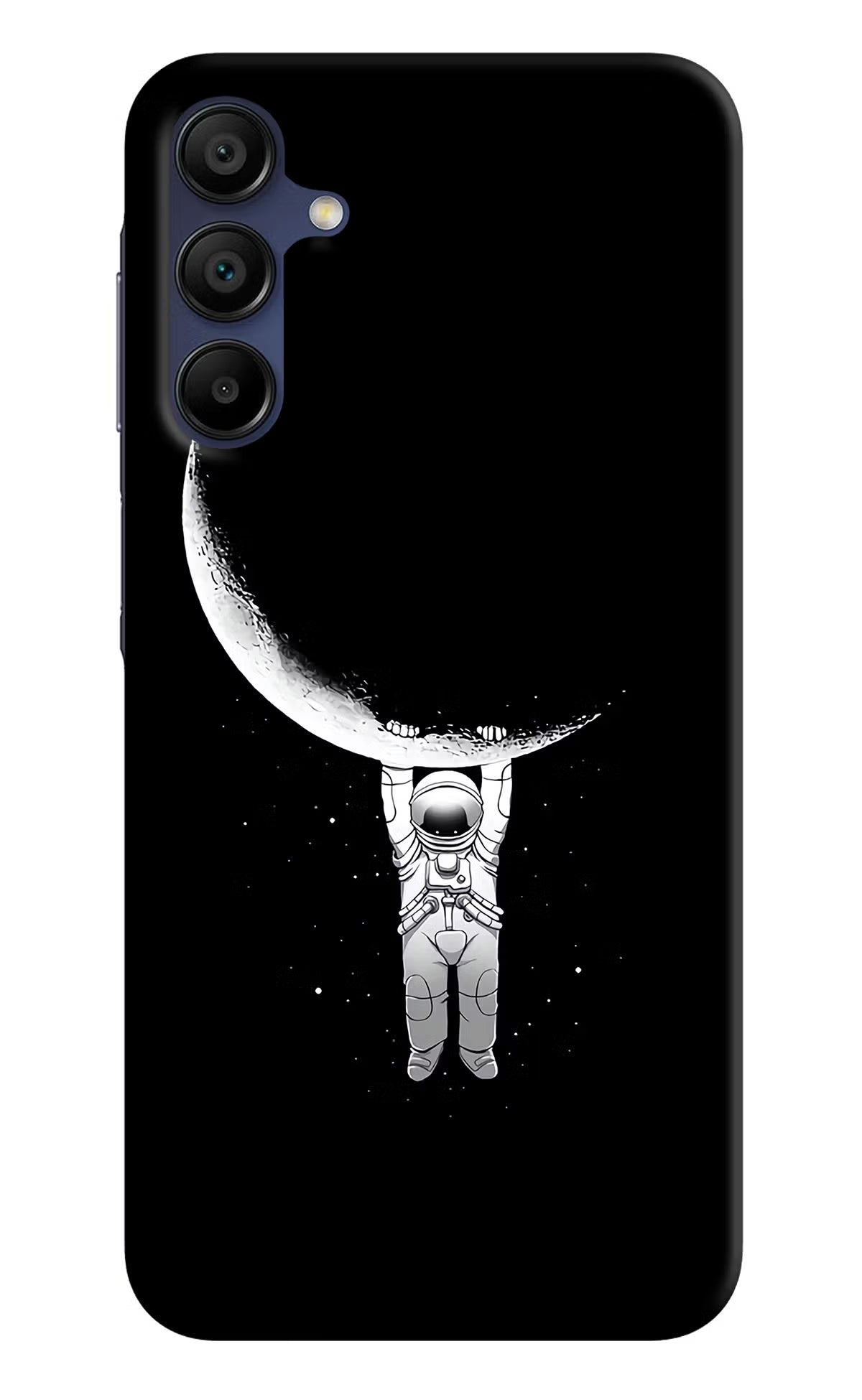 Moon Space Samsung A15 5G Hard Case Back Cover by Casekaro