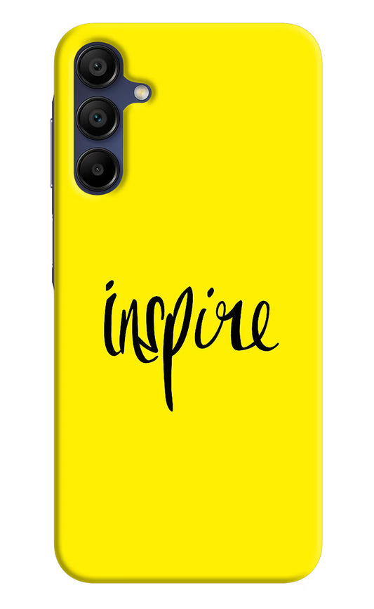 Inspire Samsung A15 5G Hard Case Back Cover by Casekaro