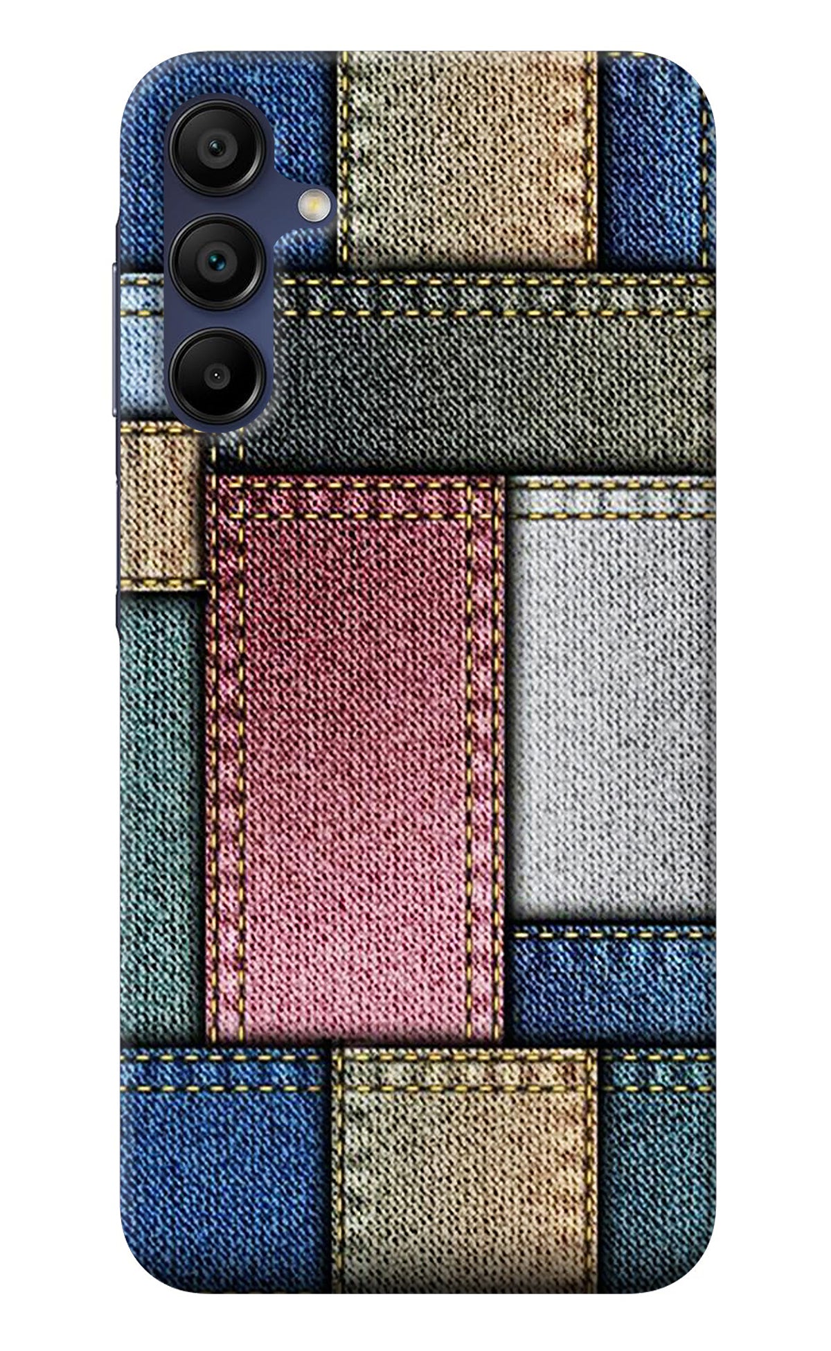 Multicolor Jeans Samsung A15 5G Back Cover