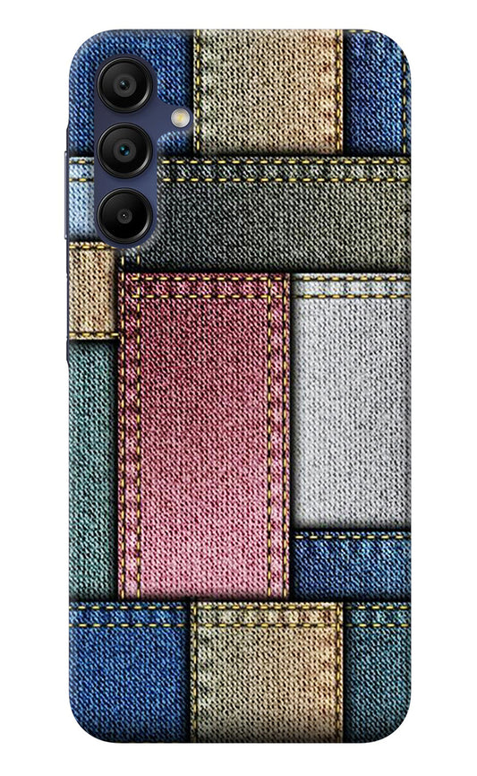 Multicolor Jeans Samsung A15 5G Back Cover