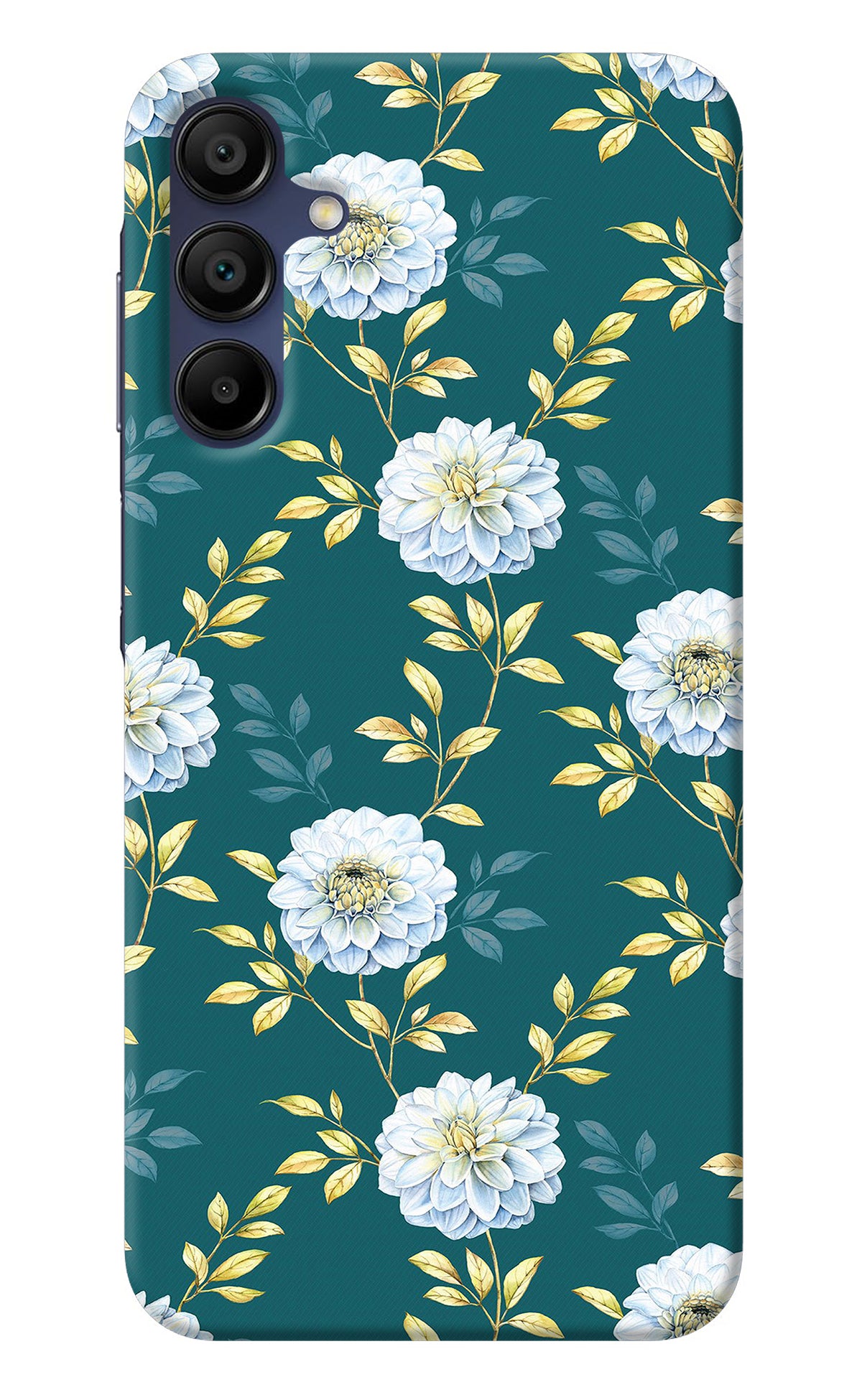 Flowers Samsung A15 5G Back Cover