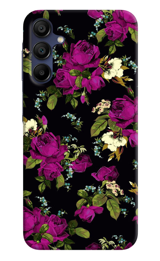 Flowers Samsung A15 5G Hard Case Back Cover by Casekaro