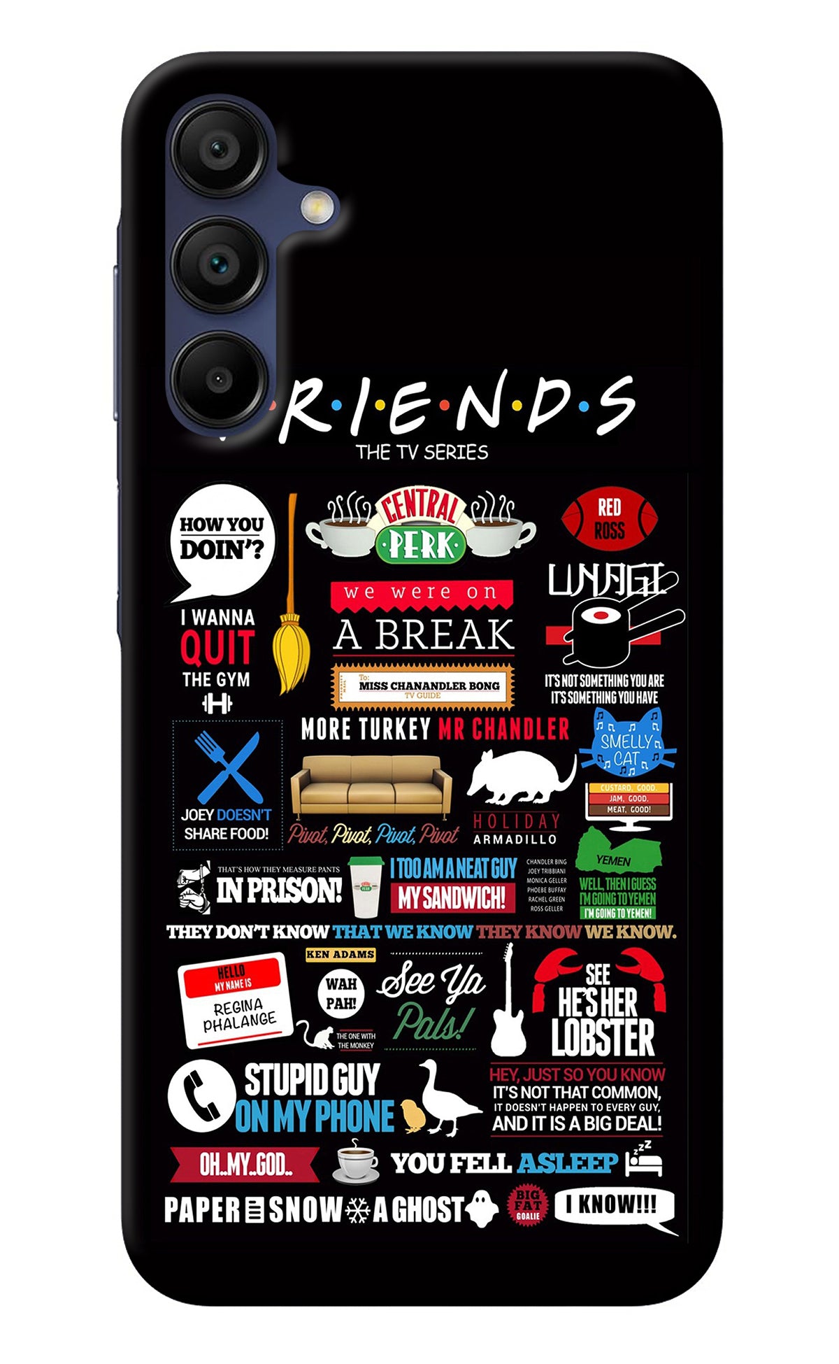 FRIENDS Samsung A15 5G Back Cover