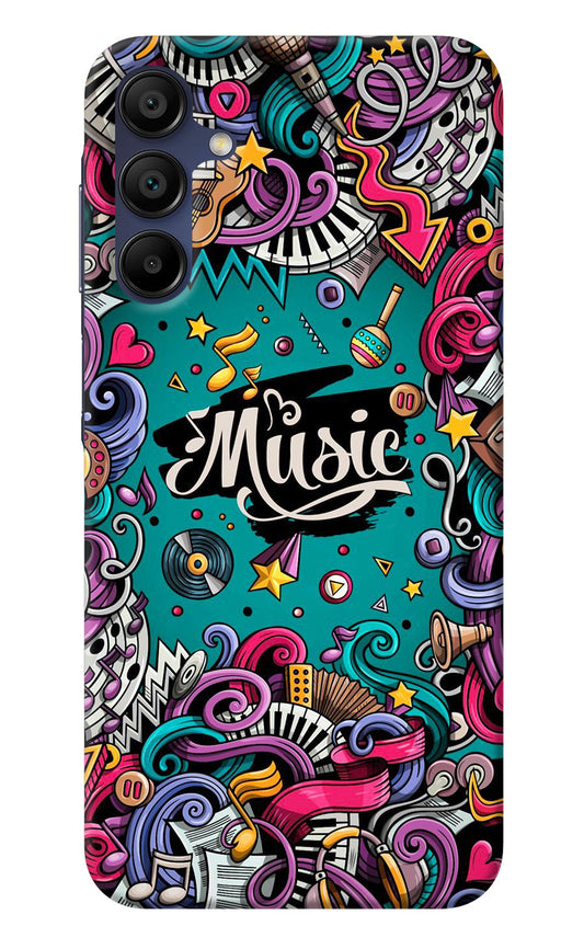 Music Graffiti Samsung A15 5G Back Cover