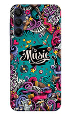 Music Graffiti Samsung A15 5G Hard Case Back Cover by Casekaro