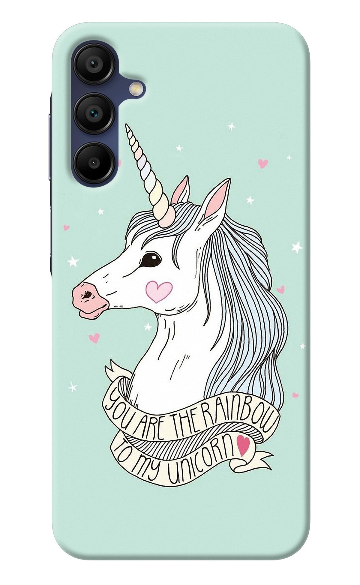 Unicorn Wallpaper Samsung A15 5G Back Cover