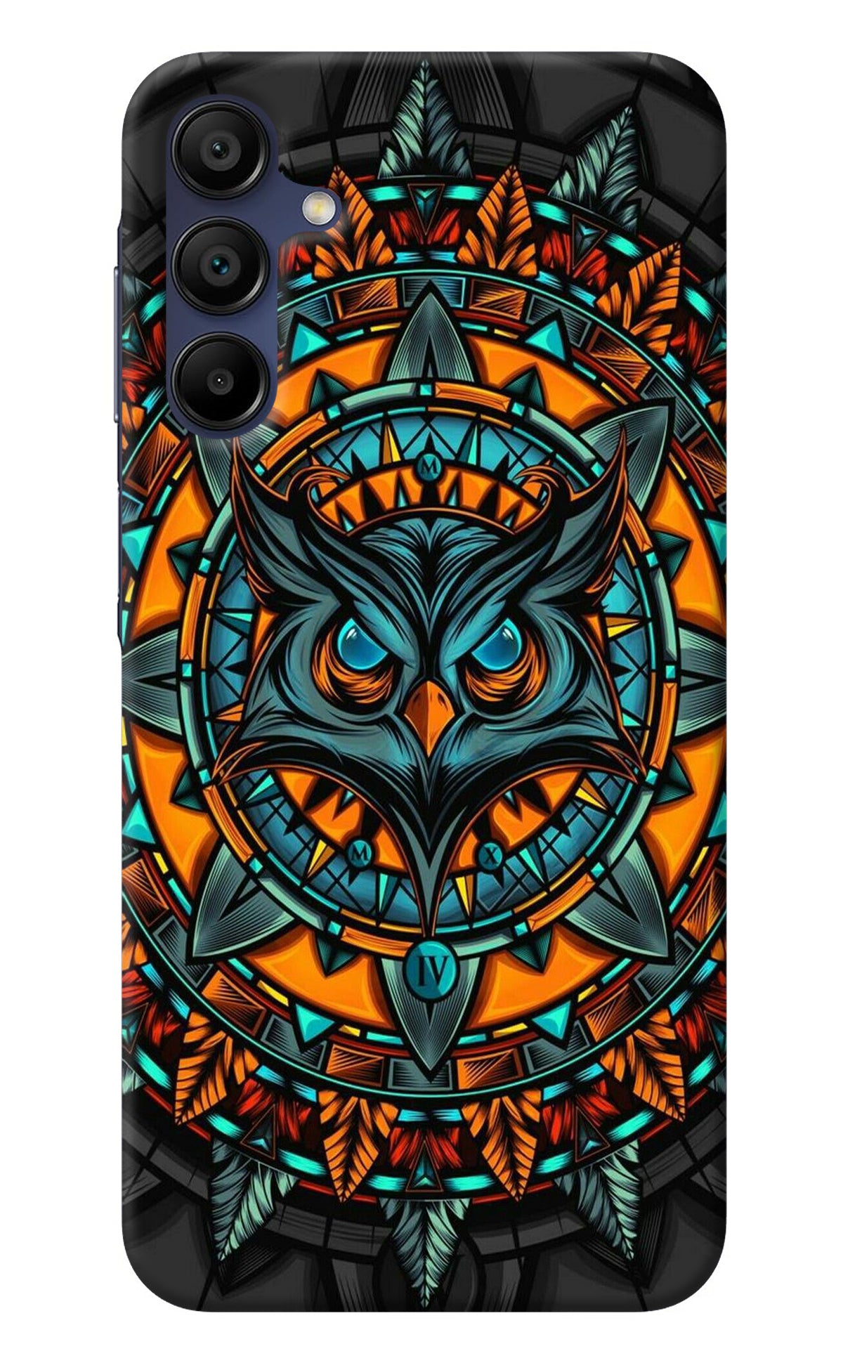 Angry Owl Art Samsung A15 5G Back Cover