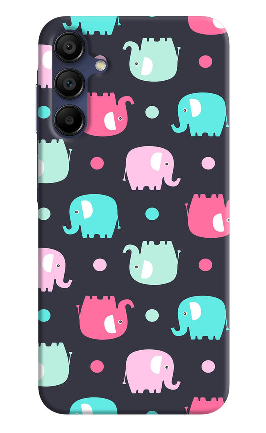 Elephants Samsung A15 5G Hard Case Back Cover by Casekaro
