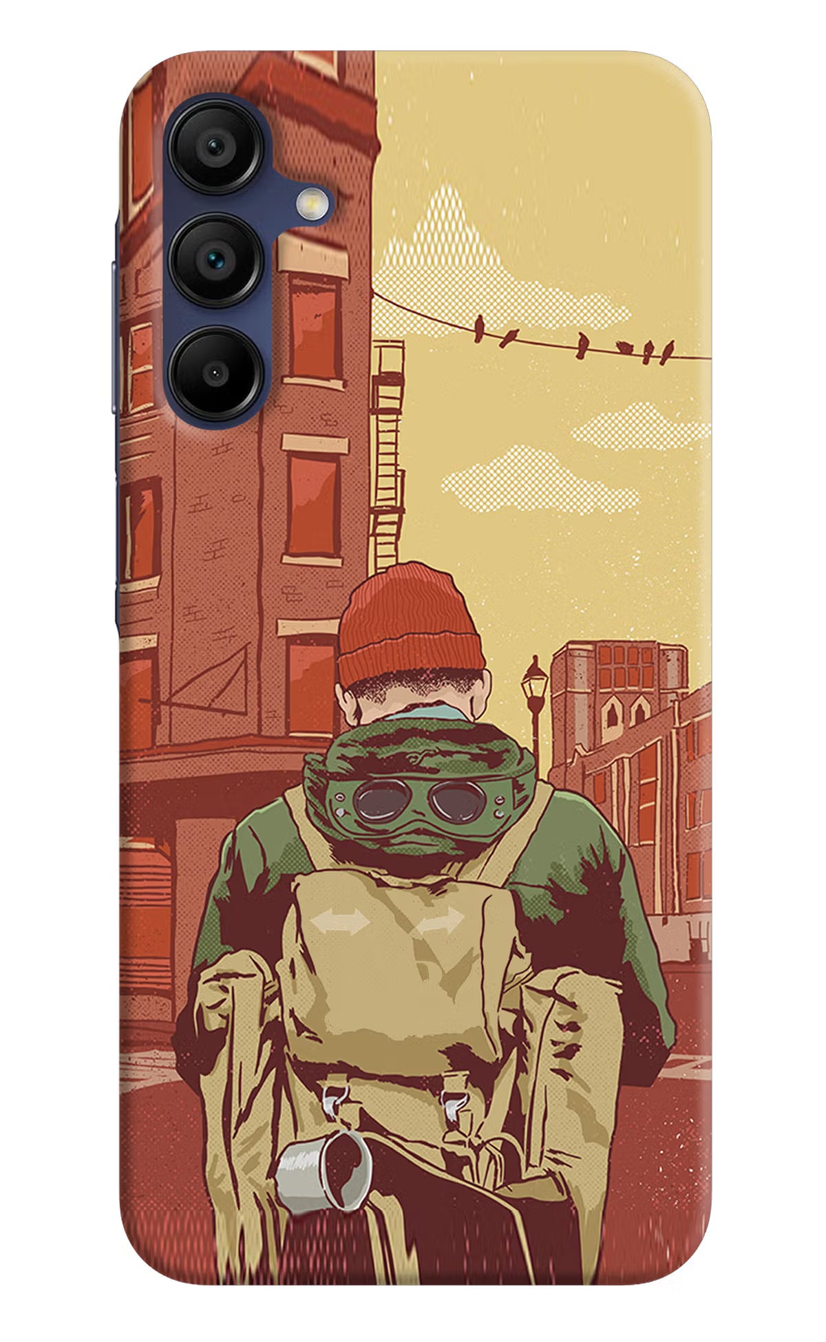Adventurous Samsung A15 5G Hard Case Back Cover by Casekaro