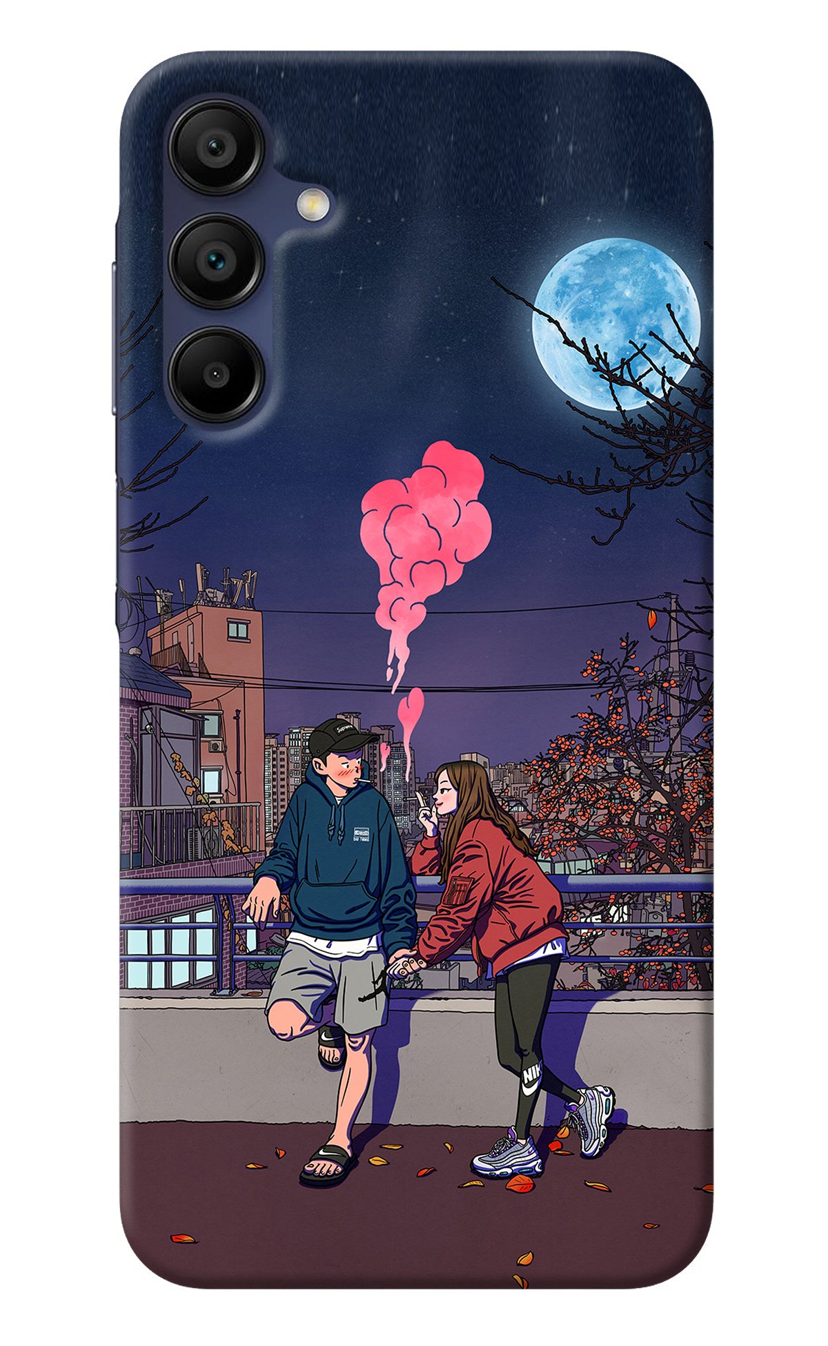 Chilling Couple Samsung A15 5G Back Cover