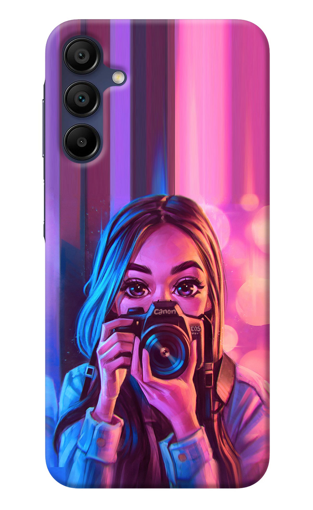 Girl Photographer Samsung A15 5G Back Cover