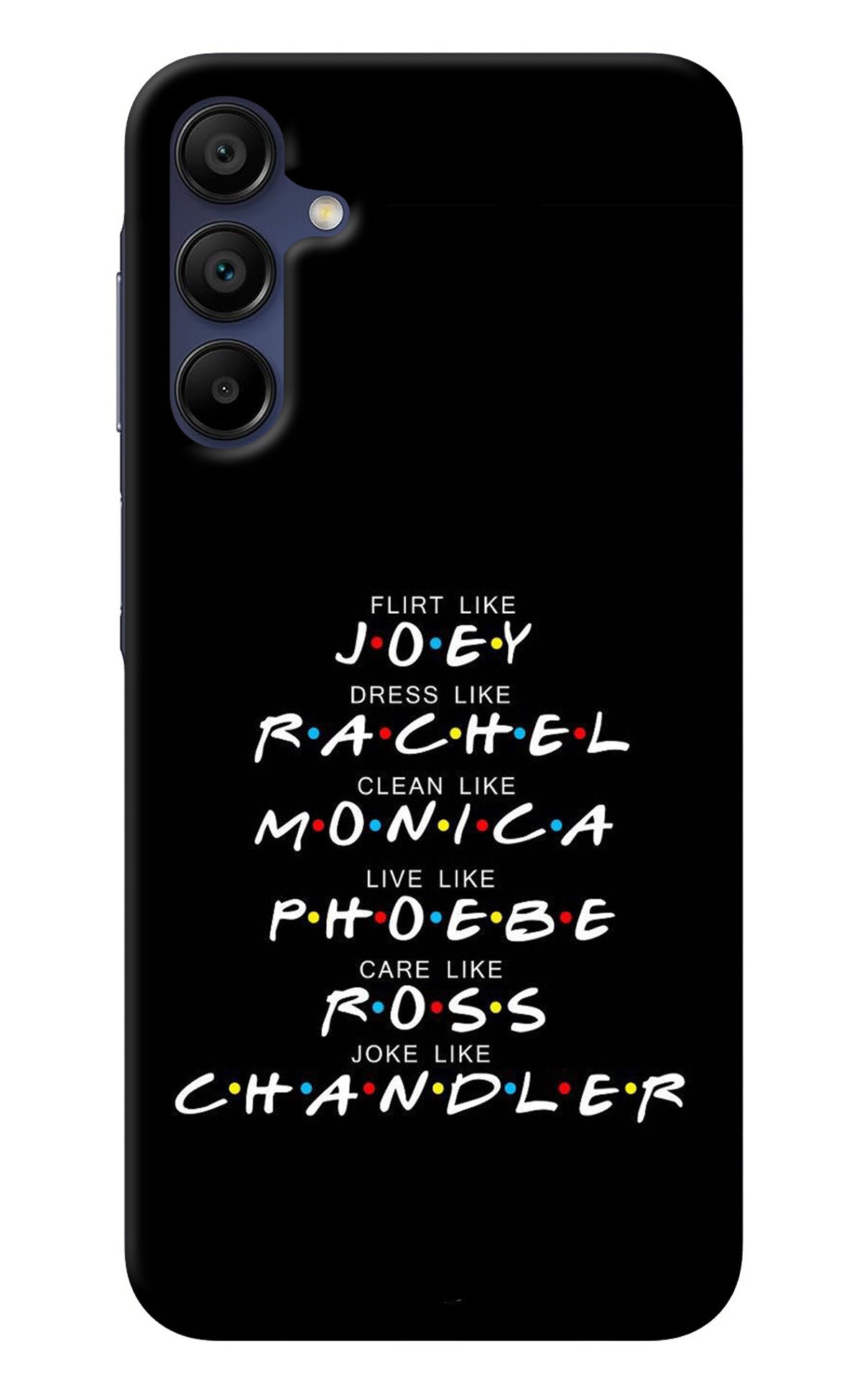 FRIENDS Character Samsung A15 5G Back Cover