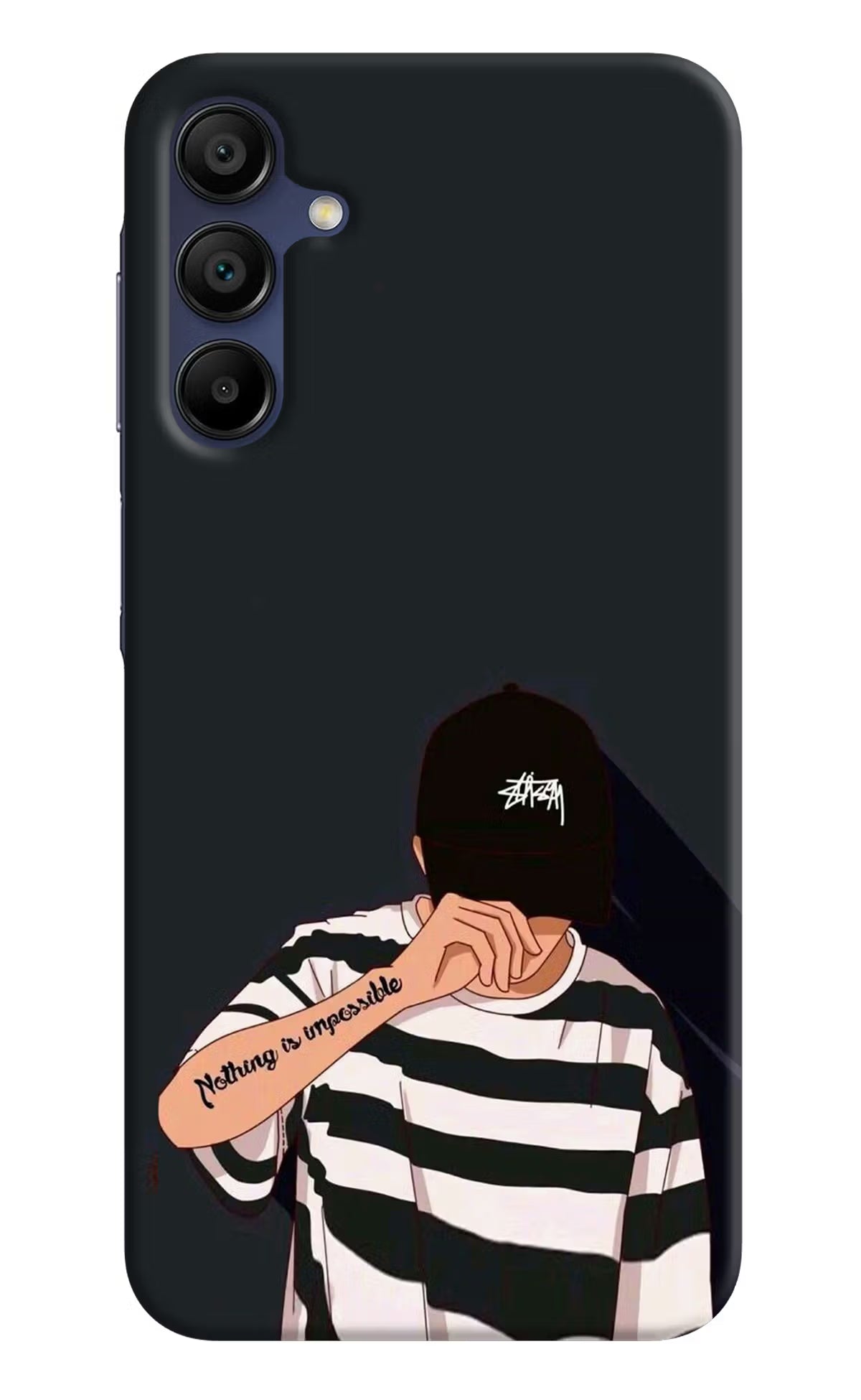 Aesthetic Boy Samsung A15 5G Hard Case Back Cover by Casekaro