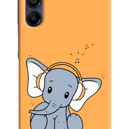 High On Music Samsung A15 5G Hard Case Back Cover by Casekaro