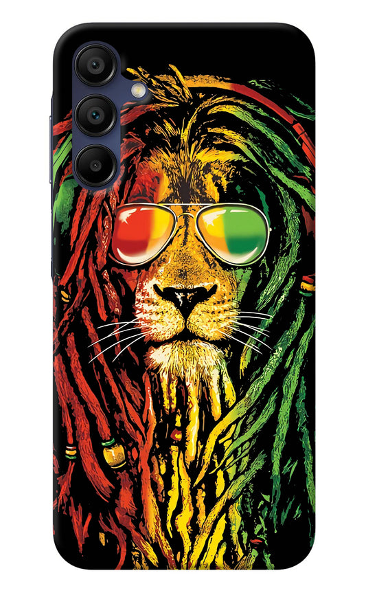 Rasta Lion Samsung A15 5G Back Cover