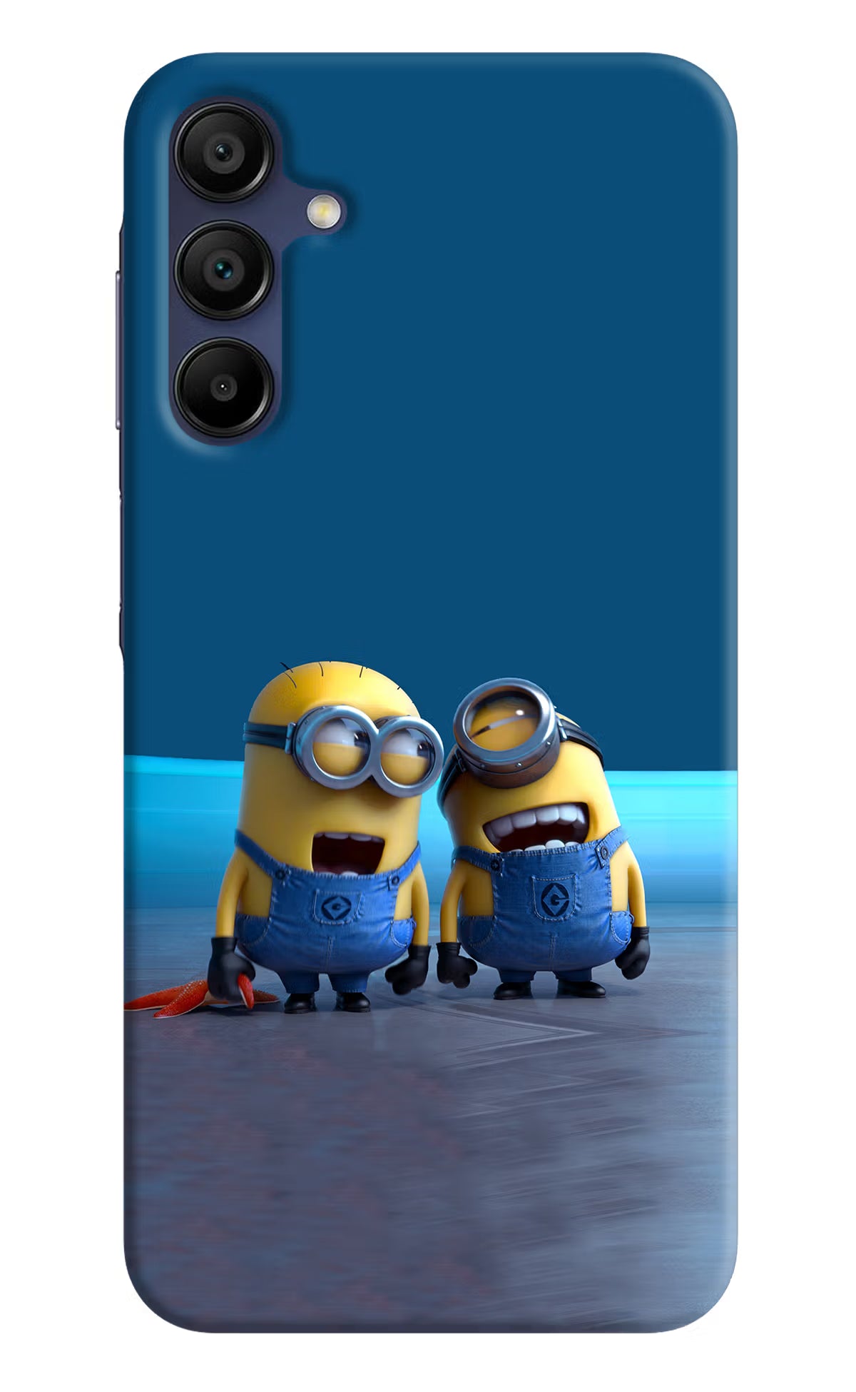 Minion Laughing Samsung A15 5G Hard Case Back Cover by Casekaro