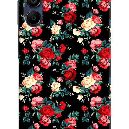 Rose Pattern Samsung A15 5G Hard Case Back Cover by Casekaro