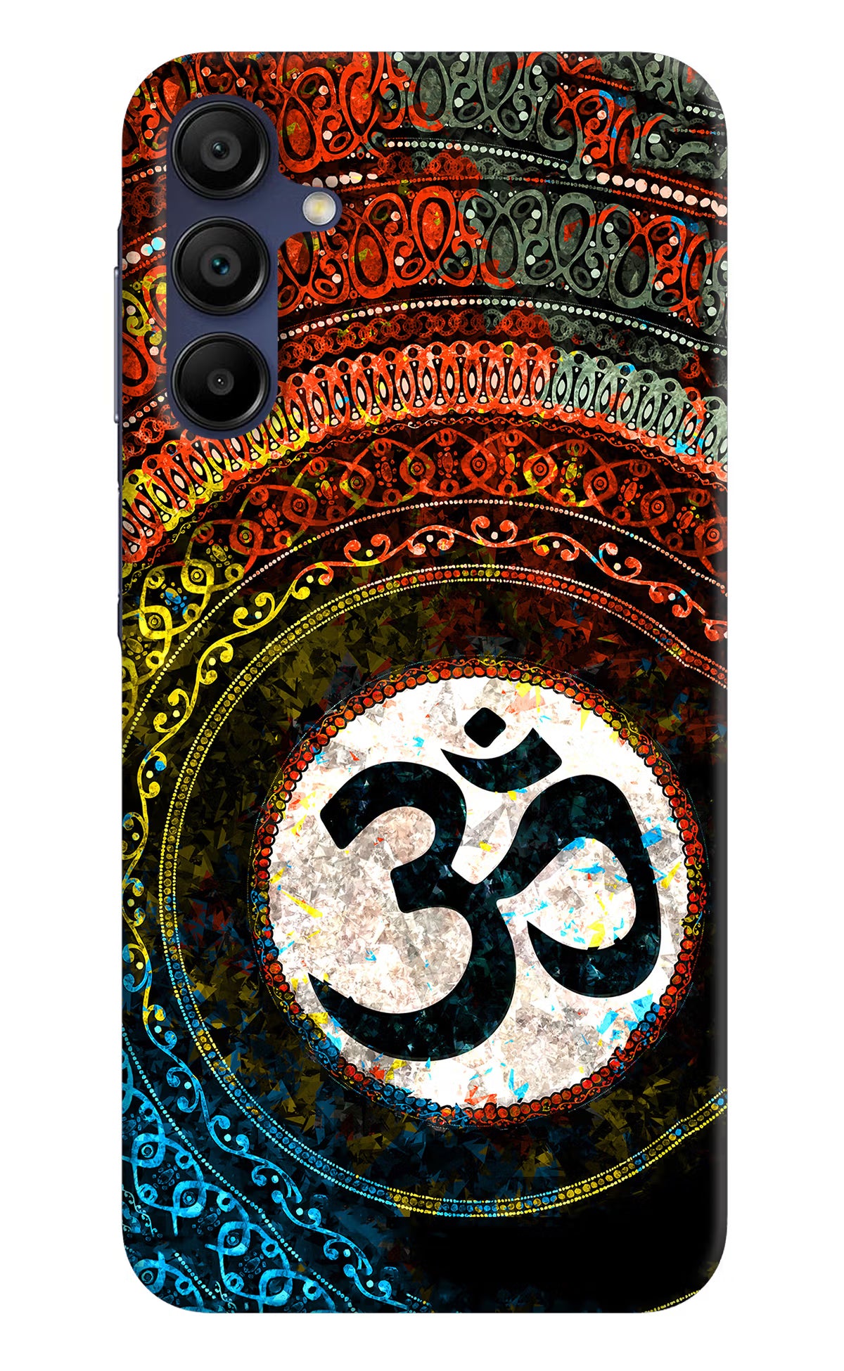 Om Cultural Samsung A15 5G Hard Case Back Cover by Casekaro