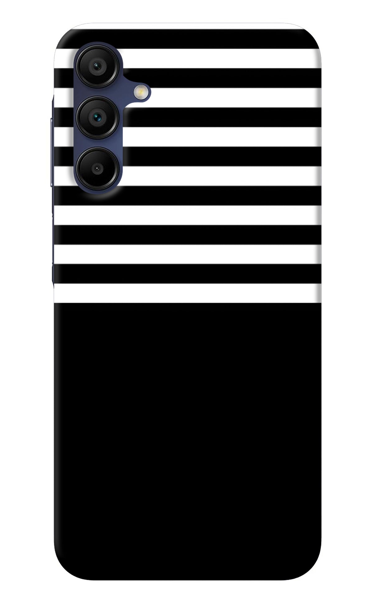 Black and White Print Samsung A15 5G Back Cover