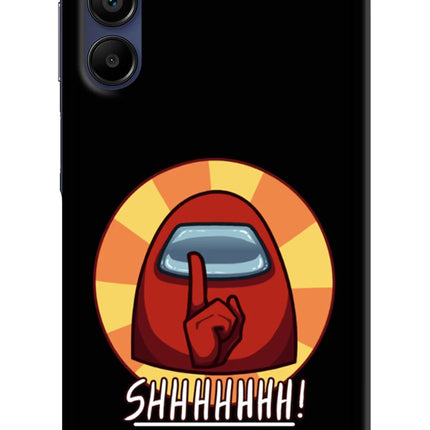 Among Us Shhh! Samsung A15 5G Hard Case Back Cover by Casekaro