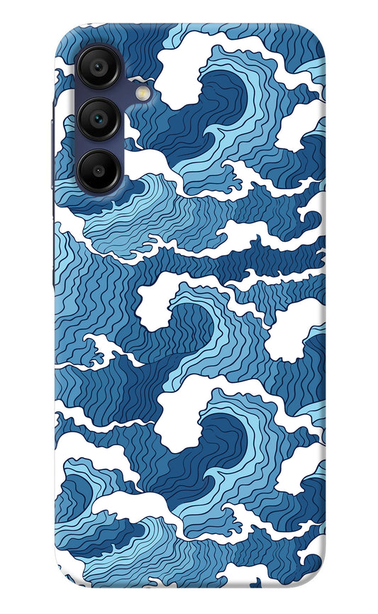 Blue Waves Samsung A15 5G Back Cover